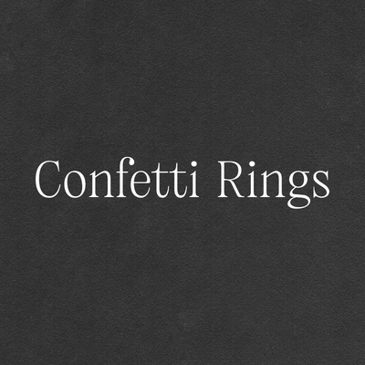 Confetti Rings