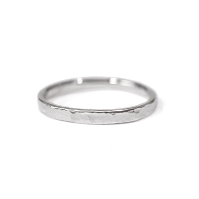 Essential Hammered Ring in Sterling Silver– Everthine Jewelry