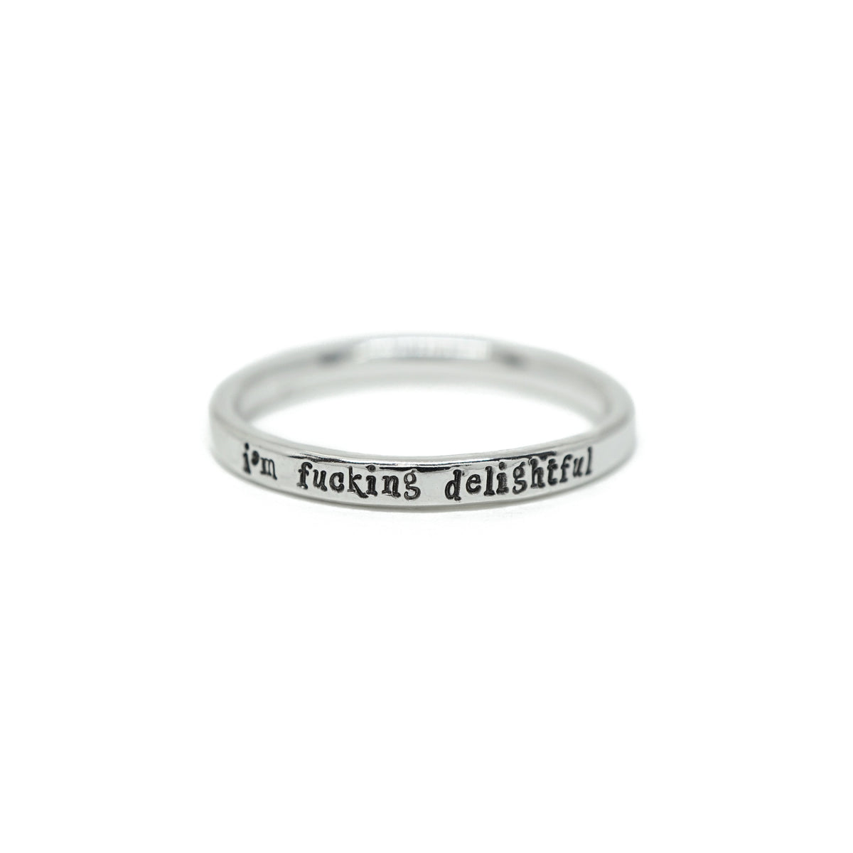 Tiny Message Rings– Everthine Jewelry